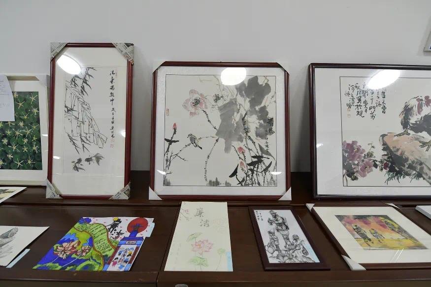 翰墨書清風，喜迎二十大——青島支隊舉辦廉潔主題書法筆會交流活動